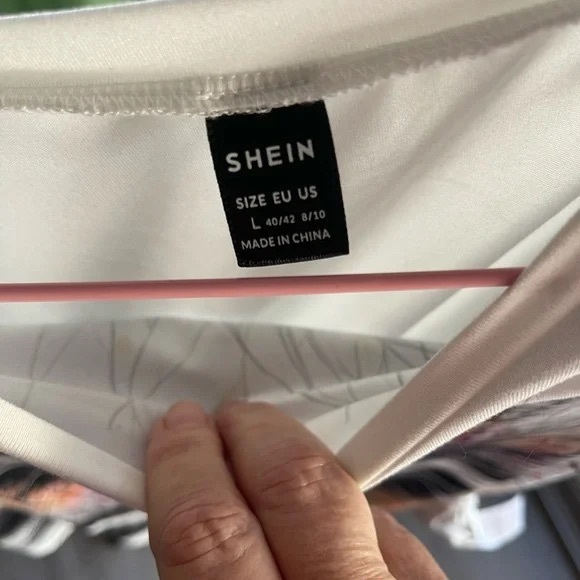 White Cat Print T-Shirt - Picture 3 of 4